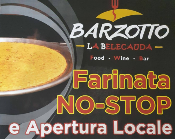 Fontanile | Farinata no-stop + apertura bar Barzotto