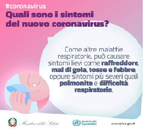 Emergenza Coronavirus - Misure urgenti di contenimento del contagio 